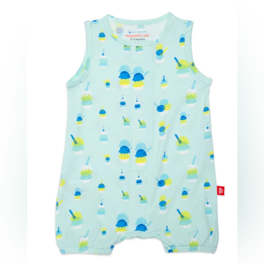 Magnetic Me Ice Cream Sundae- Sleeveless Romper